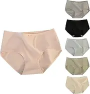 [Generic] Winter Women Outfit for Women Plus Smooth Hipster Underwear Breathable Ladies Comfortable Womens Underwear Briefs Women Small