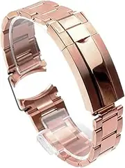 [HMCAUCVEJ] Fit For Oyster Bracelet 316L Stainless Steel Watch Band Fit For Rolex Fit For SUBMARINER Fit For DAYTONA SUP Fit For GMT Men's Watch Bracelet Metal Strap 20 21mm