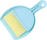 ORFOFE 1set Guinea Pig Cage Cleaner Brush Litter Box Cleaning Set Dustpan Broom for Hamsters Chinchillas Easy Storage for Tight Spaces and Corners