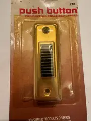 Square D Push Button For Ringing Bells and Chimes 710