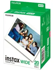 [Fujifilm] Instax 85405 Wide Film 20 Pack in White