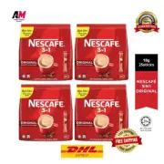 NESCAFE 3 in 1 Blend & Brew Original Instant Coffee 100 sticks x 4 Packs Express