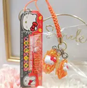 Hello Kitty Phone Charm Strap Kitty MINOMUSHI HIME Charm Strap Keychain Japan