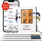 TP25 Wireless Bluetooth Meat Thermometer 500Ft 4 Probes Smart Digital BBQ Grilli
