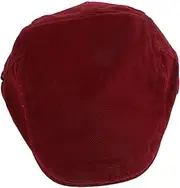 [ESOMAVRIX] Adjustable Large Size Beret Cap Men's Flat Hat Red Denim Beret Cap Fashion Accessory/6150
