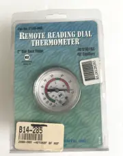 Weiss Remote Reading Dial Thermometer 21BB-060 2" Dial-Back Flange -40/0/60 F&C