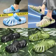 Women Men Unisex Classic Unisex Clogs Slippers Garden Casual Beach Shoes Home