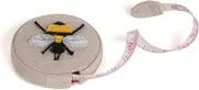 Hobby Gift Tape Measure: Appliqué: Linen Bee