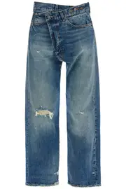[R13] Cross Over Jeans 26 BLUE