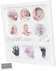 WATIIFUFU Newborn Girl Essentials Photo Albums Shower Presents Boys Decorative Picture Frames Newborn Boy Newborn Photo Picture Frame Pp White