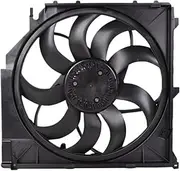 liwei store Radiator Electric Fan Compatible With BMW X3 E83 LCI 2.5i 3.0d 2.0d 2.5si 3.0si 3.0i 17113442089 17113442096 17113415183 17113405078