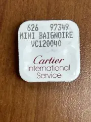 Cartier Baignoire 1960 Genuine Sapphire Crystal Aprox Measurements 18.7 X 11.1