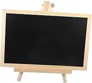 SEWACC Wooden Blackboard Chalkboard Small Chalkboard Chalk Signs Writing Board Drawing Board Mini Chalk Boards Signs Chalk Board Easel Sign Chalk Board Sign Board Blackboard