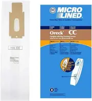 DVC Micro-Lined Paper Replacement Bags For Oreck Style CC Fits Upright Models XL