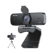 4K Webcam for PC with Sony Sensor, Auto Focus & Privacy Cover, Ultra HD 4K St...