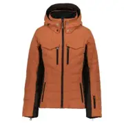 Obermeyer Devon Down Jacket Women's Winter Jacket, Copper Shimmer, W10