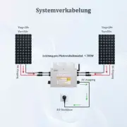 700W Grid Tie Inverter MPPT DC18-60V AC240V Pure Sine Wave for 30V 36V PV Panel
