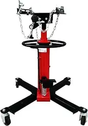 Transmission Jacks Jack Kit Transmission Automobile Maintenance Tool 0.5 Ton Transmission Jack Vehicle Engine for Transmission Jack(Red)