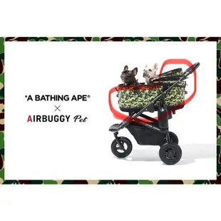 日本聯名限定Airbuggy X APE Dome3 迷彩綠 L號 寵物座艙