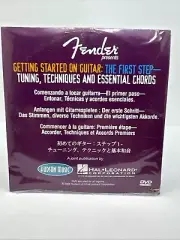 Fender Getting Started on Guitar the First Step Tuning, Techniques + Chords DVD