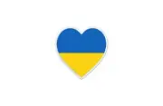 Patch Badge Patch Printed Thermoadhesive Flag Heart Ua Ukraine