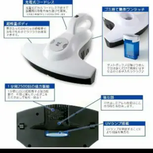 日本 Three-up 充電式防過敏除蟎蟲吸塵器 TU-650 現貨