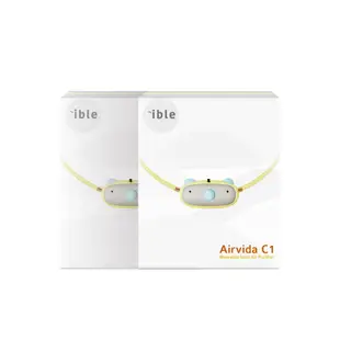 【ible】Airvida C1 兒童公仔款隨身空氣清淨機(小鴨黃/無尾熊灰/小豬粉三款 任選二)