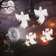 Halloween Laser Projector Lights - Rotating Ghost for Lawn Outdoor Garden