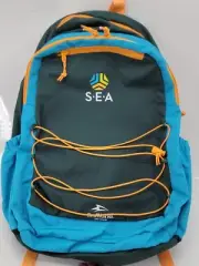 S.E.A. Seaworld Abu Dhabi NWT Blue Green Backpack Back Pack