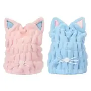 Microfiber Hair Drying Towels Bath Towel Wrap Soft Absorbent Hat