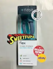 Fitbit Flex Wireless Activity Tracker Gray FB401SL S/L Bands Sealed New *Read