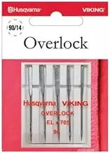 Husqvarna Viking Sewing Machine Overlocker 90/14 Needles 5 Pack