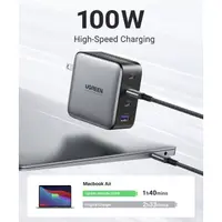 在飛比找蝦皮購物優惠-Ugreen Nexode 100W USB c 壁式充電器