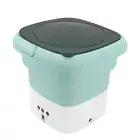 WIK (Green)Portable Washing Machine Foldable Mini Small Portable Washer