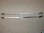 33" long boat Bimini Top Rear Support Poles sun shade canopy radar deck mount