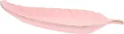 UTHCLO Ceramic Leaf Shape Jewelry Holder Tray Elegant Nordic Style Desktop Plate for Fruits Snacks Decorative Storage for Home Present for Mothers Friends