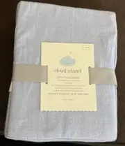 Cloud Island Fitted Crib Sheet Baby BLUE nursery bedding shower gift
