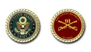 US Army 91st Cavalry Regiment Challenge Coin Officially Licensed