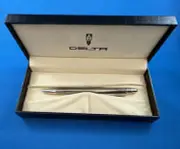 RARE DELTA Stirling Silver Ballpoint Pen