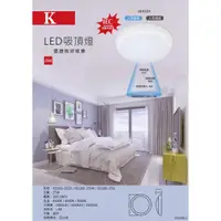 在飛比找蝦皮購物優惠-*照亮* KOTAS LED 25W 微波感應吸頂燈具(含稅