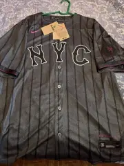 Nike New York City Mets Limited City Connect Jersey Size XL Iron Grey #20 Alonso