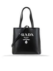 Prada Logo Leather Tote bag