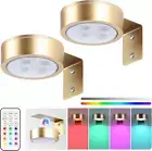 2-Pack Picture Light Battery Operated Painting Lights, 13 Color RGB Magnetic LED