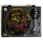 SLAYER Turntable Slipmat for Vinyl Records 12" DJ Slip Mat Thrash Metal vinyls