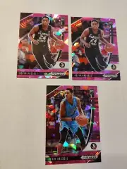 Devin Vassell 2020-21 Panini Prizm Draft Picks Pink Ice RC Spurs 3 card lot