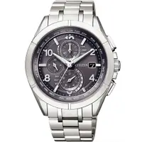 在飛比找樂天市場購物網優惠-CITIZEN 星辰錶 衝鋒時機 電波 鈦金屬腕錶(AT81