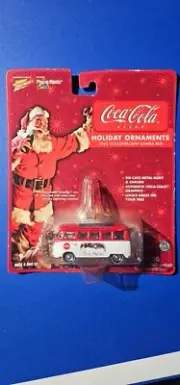 Johnny Lightning Coca Cola Ornament 1965 Samba Bus