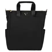 Guess Women's Eco Gemma Convertible Tote Backpack Black