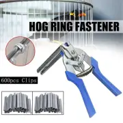 Handle Wire Fencing Hog Ring Plier Hand Tools M Clips/Staples Bird Chicken