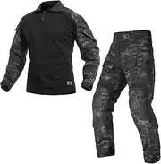 G3 Combat Uniform Set for Men Tactical Camouflage Clothing Hunting Paintball Suit with Knee & Elbow Pads